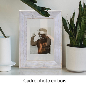Cadre photo en bois